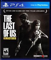 Sony PlayStation 4 The Last of Us Remastered Front CoverThumbnail